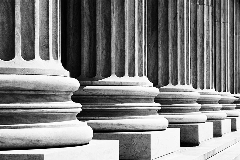 Photo: federal building columns