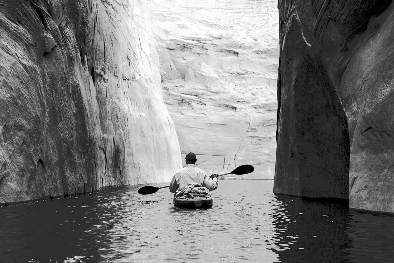 Photo: canyon kayaker