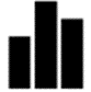 Icon of a bar chart.